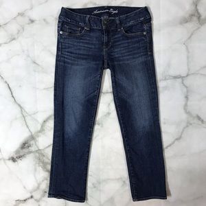 American Eagle Cropped Artist Jeans